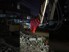 YTB100 टॉप टाइप / त्रिकोण हाइड्रोलिक ब्रेकर 100 चिसेल, सूट 10-16 टन