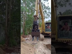 गुआंगलिन पत्थर / लकड़ी Grabber के साथ खुदाई मशीन