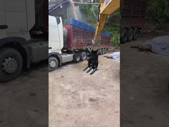 YiTuo लकड़ी / पत्थर Grabber सूट 5-10 टन उत्खनन