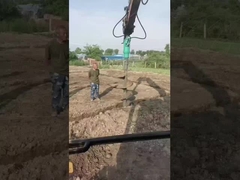 ब्रांड नई ड्रिलर सर्पिल हाइड्रोलिक ऑगर ड्रिलिंग मशीन चीन में बनाया