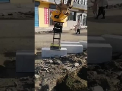 खनन मशीनों के लिए कर्ब स्टोन क्लैंप / कर्ब क्लैंप