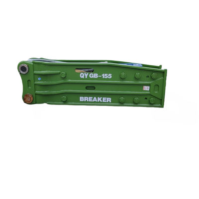 QYGB155T प्रयुक्त विध्वंस ब्रेकर 155MM चिसेल 28-35 टन खुदाई मशीनों के लिए