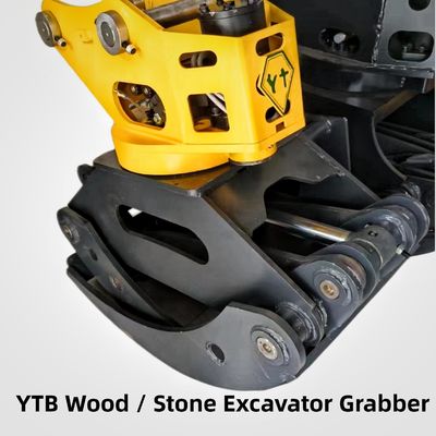 YTB लकड़ी/पत्थर उत्खननकर्ता Grabber हाइड्रोलिक और इलेक्ट्रॉनिक प्रकार के लिए खुदाई
